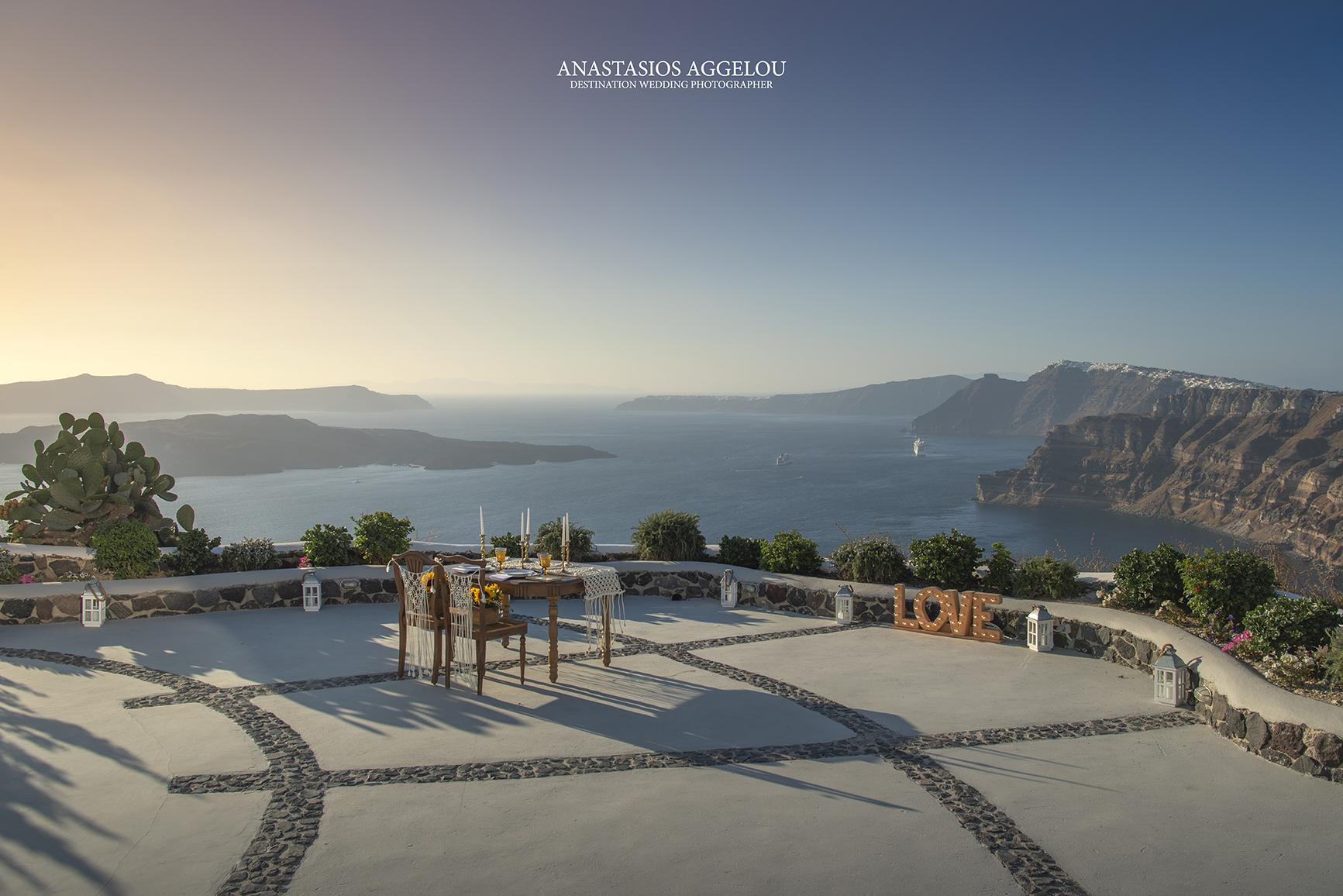 planning your wedding in Santorini