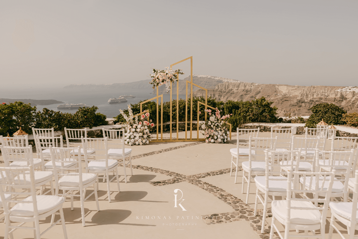 Choosing the best time to plan your wedding in Santorini-Making Your Santorini Wedding Unique-Aria Weddings